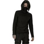 Black 'Xenos' Masked Sweater