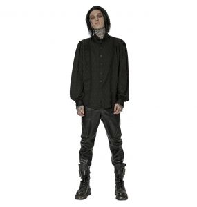 Chemise 'Gothic Dragon' Noire