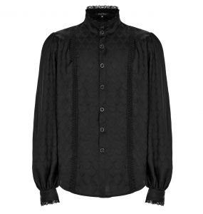 Chemise 'Gothic Dragon' Noire