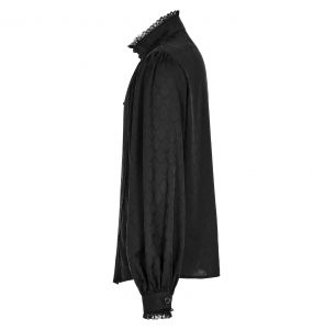 Chemise 'Gothic Dragon' Noire