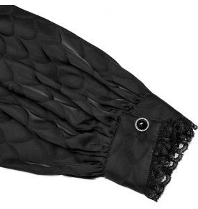 Chemise 'Gothic Dragon' Noire