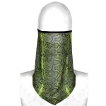 Bandana 'Serpentine' Vert Fluorescent