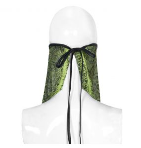 Bandana 'Serpentine' Vert Fluorescent