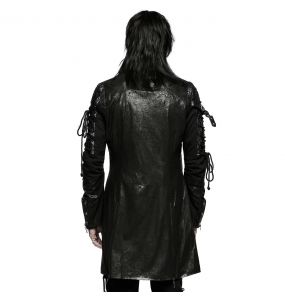 Black 'Poisonblack' Males Jacket