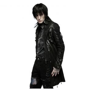 Black 'Poisonblack' Males Jacket