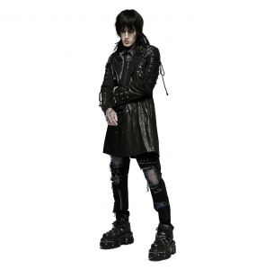 Black 'Poisonblack' Males Jacket