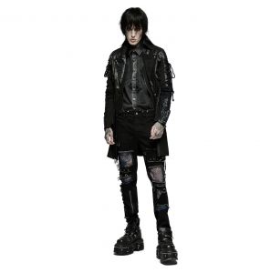 Black 'Poisonblack' Males Jacket