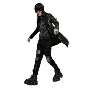 Black 'Poisonblack' Males Jacket