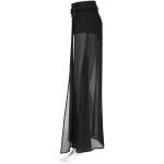 Black 'Mortifera' Shorts-Skirt