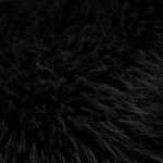 Black 'Cassiopee' Faux Fur Jacket