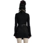 Black 'Guenievre' Mini-Skirt
