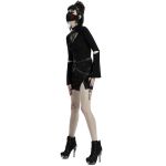 Black 'Guenievre' Mini-Skirt