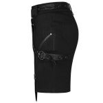 Black 'Guenievre' Mini-Skirt