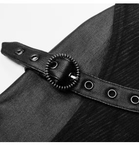 Black 'Guenievre' Mini-Skirt