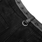 Black 'Guenievre' Mini-Skirt