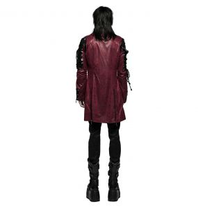 Red and Black 'Poisonblack' Males Jacket