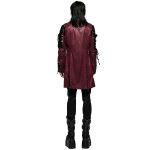 Red and Black 'Poisonblack' Males Jacket