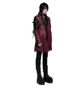 Red and Black 'Poisonblack' Males Jacket