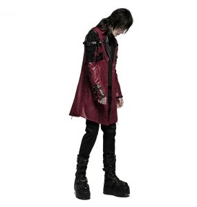 Red and Black 'Poisonblack' Males Jacket