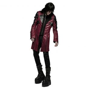 Red and Black 'Poisonblack' Males Jacket