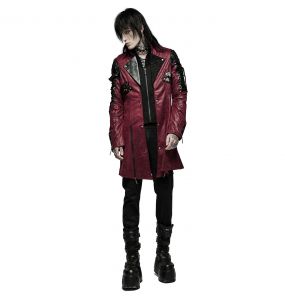 Red and Black 'Poisonblack' Males Jacket