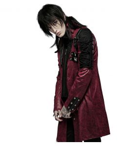 Red and Black 'Poisonblack' Males Jacket
