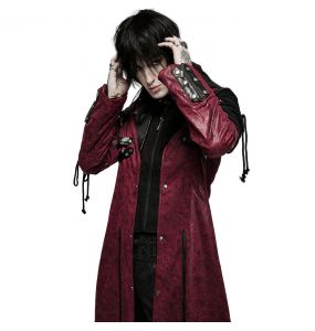 Red and Black 'Poisonblack' Males Jacket