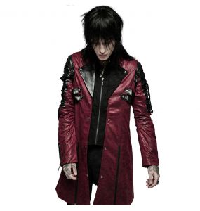 Red and Black 'Poisonblack' Males Jacket