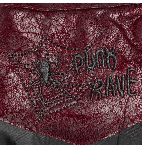 Red and Black 'Poisonblack' Males Jacket