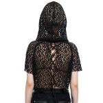 Haut à Capuche 'Sherzal' Noir
