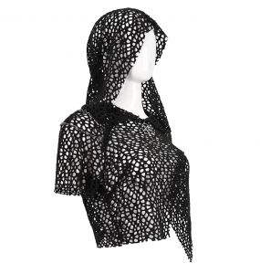 Haut à Capuche 'Sherzal' Noir