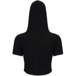 Black 'Pentagram' Hoodie Top