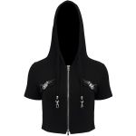 Black 'Pentagram' Hoodie Top