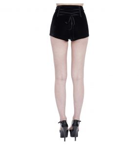 Black Velvet 'Artemis' Shorts