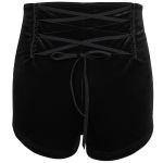 Short 'Artemis' en Velours Noir
