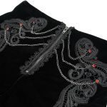 Short 'Artemis' en Velours Noir