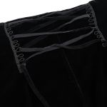 Short 'Artemis' en Velours Noir