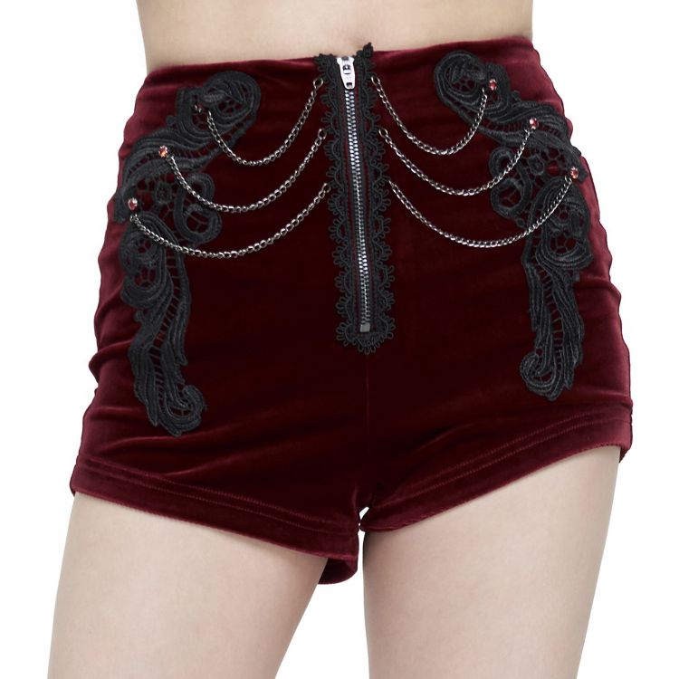 Red Velvet 'Artemis' Shorts