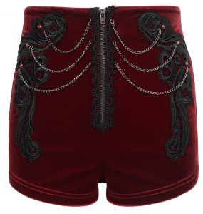 Red Velvet 'Artemis' Shorts