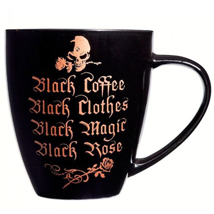 Mug 'Black Coffee, Black Clothes'
