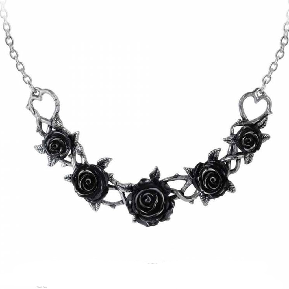 Buy Gothic Black Rose Jewelry Set, Gothic Wedding Jewelry, Black Victorian  Necklace, Gothic Earrings, Gift for Her, Goth Jewelry, Roses Jewelry Online  in India - Etsy