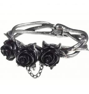 Wild Black Rose Bracelet