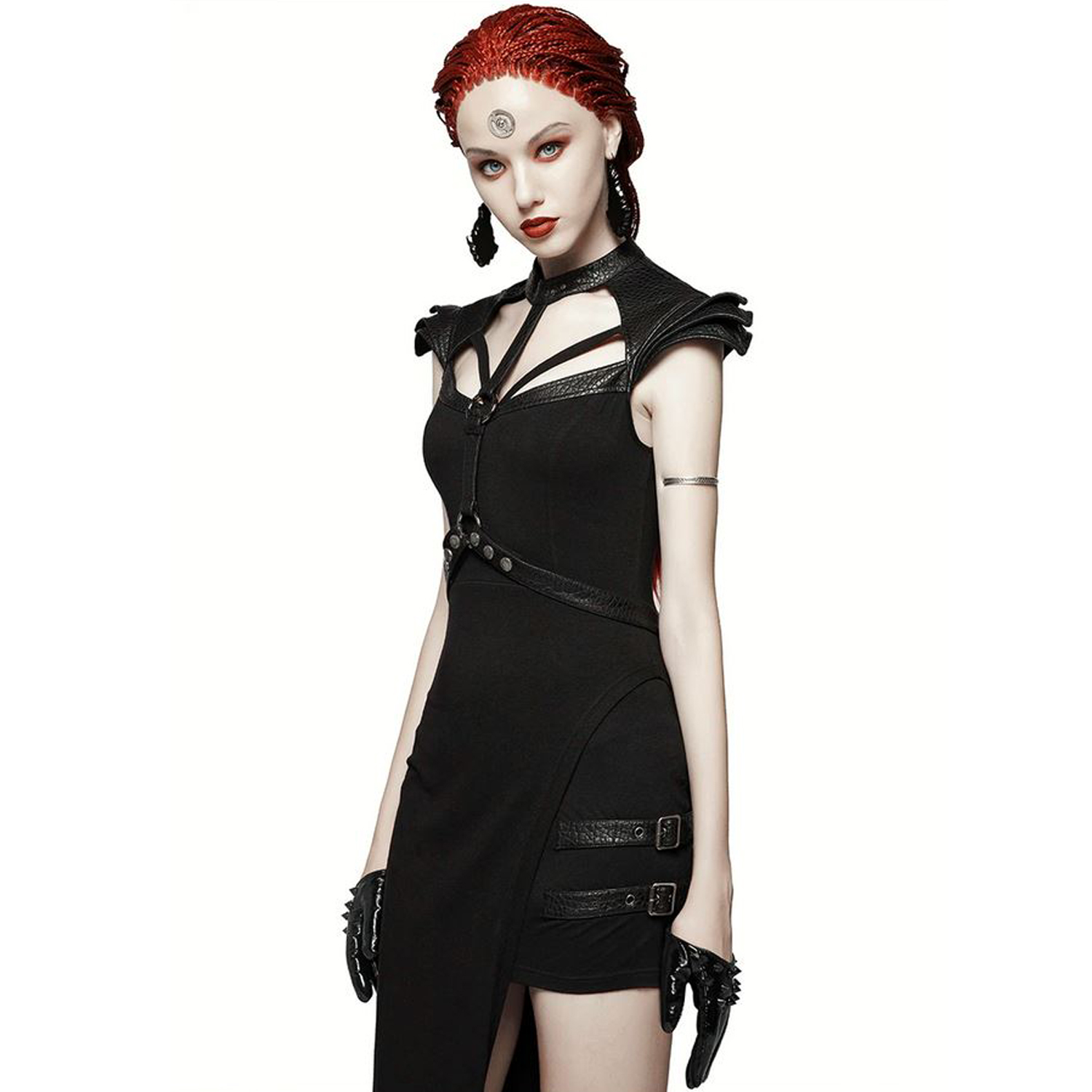 alannah hill black dress Saltor Black Leather Dress Gloves For Women