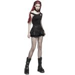 Black 'Norra' Mini-Skirt