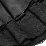 Black 'Norra' Mini-Skirt