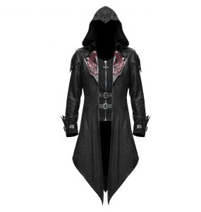 Black 'Assassins Creed' Hooded Jacket