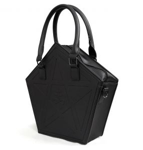 Black 'Pentagram' Tote Bag