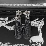 Black 'Coffin and Bones' Handbag
