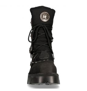 Black New Rock Eco Boots