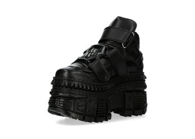 Black New Rock Tank Shoes M.WALL285-S1 • The Dark Store™